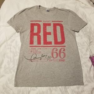 Womens Taylor Swift Red Tour Concert Tee